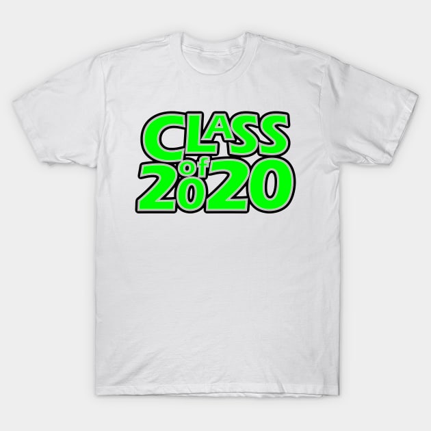 Grad Class of 2020 T-Shirt by gkillerb